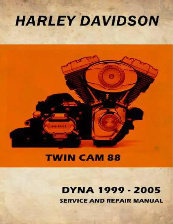 Manual De Serviços – Harley Davidson – Dyna Models – 1999 – 2005