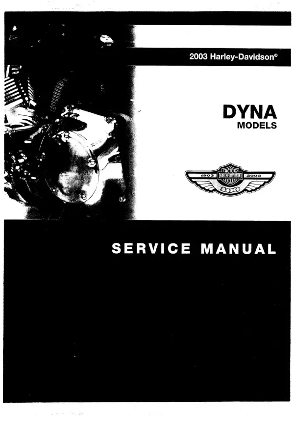 Manual De Serviços – Harley Davidson – Dyna Models – 2003