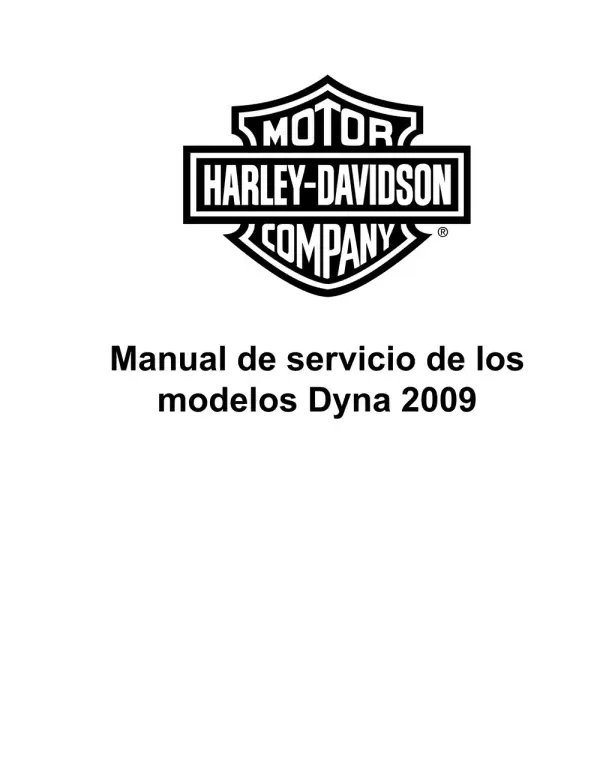 Manual De Serviços – Harley Davidson – Dyna Models – 2009