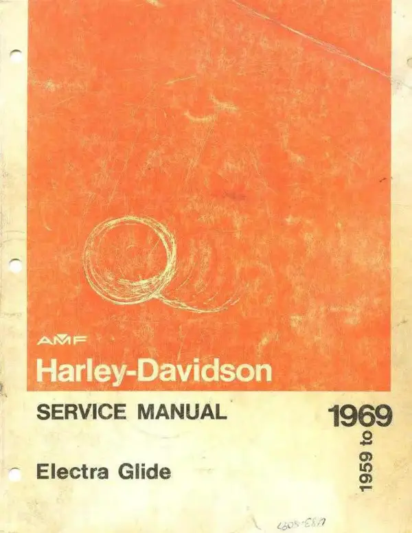 Manual De Serviços – Harley Davidson – Electra Glide – Duo-Glide – 1959 – 1969