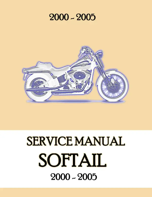 Manual De Serviços – Harley Davidson – Softail Models – 2000 – 2005