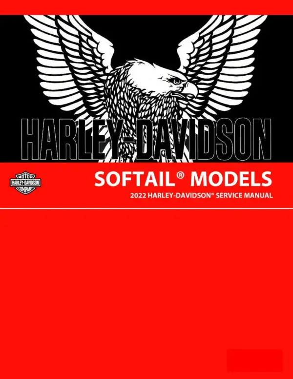 Manual De Serviços – Harley Davidson – Softail Models – 2022