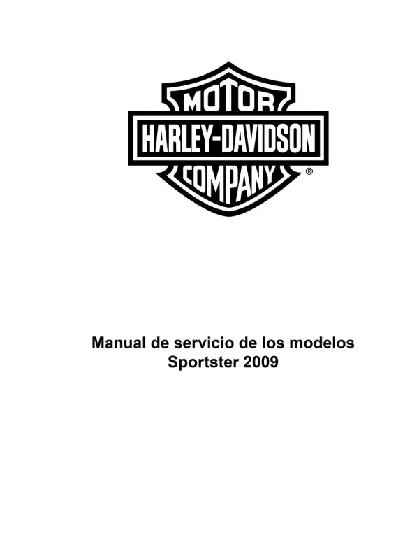 Manual De Serviços – Harley Davidson – Sportster Models – 2009