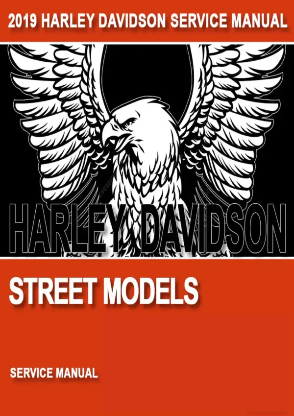 Manual De Serviços – Harley Davidson – Street Models – 2019