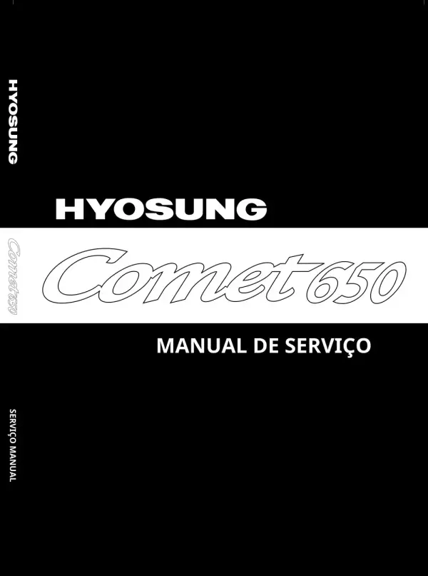 Manual De Serviços – Hyosung – Comet 650 – 2003