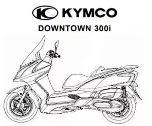 Manual De Serviços – Kymco – Downtown 300i ABS – 2010